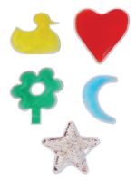 Trees, Stars, Flowers, Hearts, and Moons with clear back (Light Box Compatible)