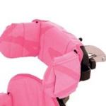 Flat Headrest Lateral Cushions - Pink (Requires Hardware)