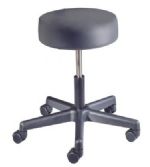 Spin Lift Value Plus Medical Stools <b>Without</b> Backrest, with Seamless Upholstery