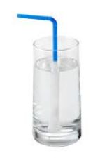 Thin Liquid Safe Straw (White) - Qty. 12