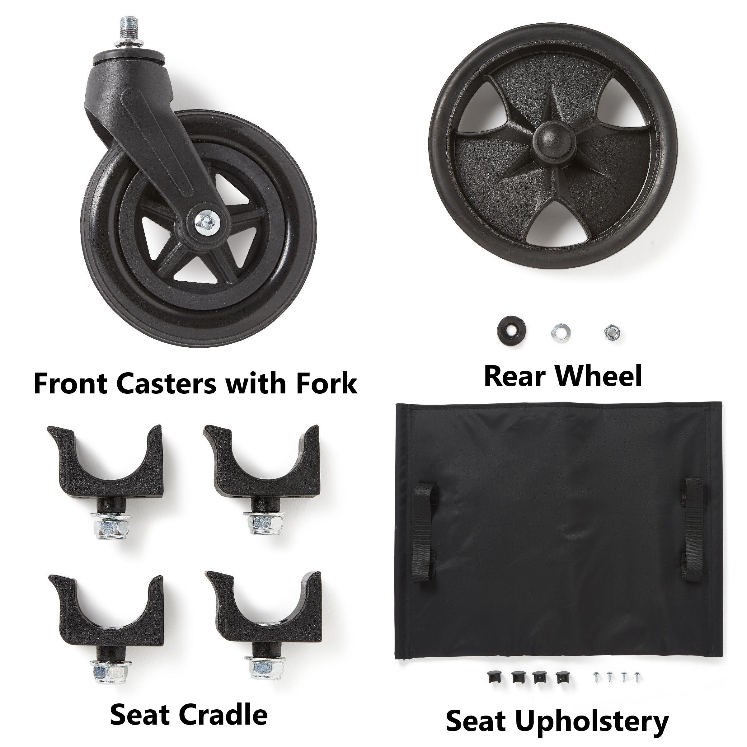 Rollator and Walker Accessories, Attachments & Parts