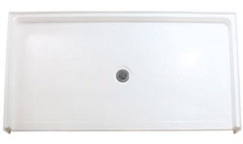 Wheelchair Accessible 60 in. x 33-3/8 in. Shower Pan APF6033BFPANC Wheelchair Accessible Bathroom