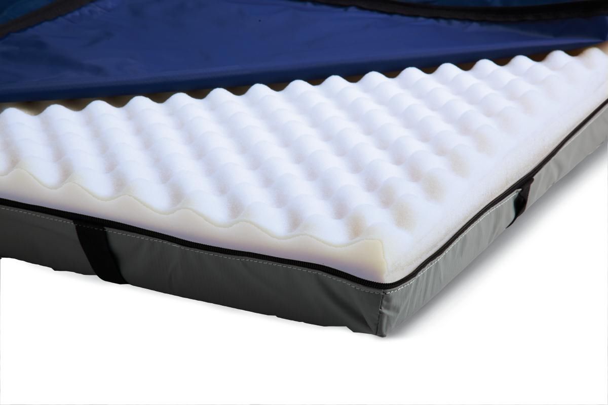 mattress overlay for hospital bed