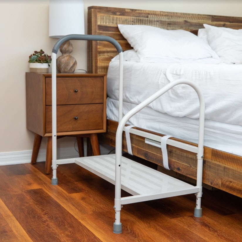 hand rails for bed
