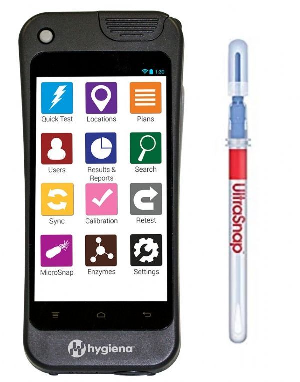 EnSURE Touch Luminometer ATP Hygiene Monitoring System and UltraSnap Swabs