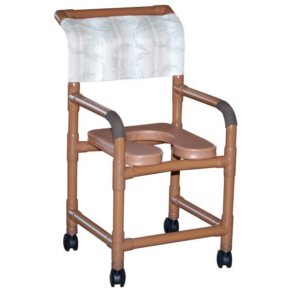Wood Tone Shower Chair by MJM International