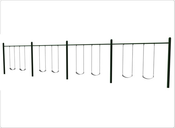 picture Single Post Swing Set Frame single post swing set frames