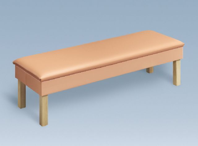 Bailey Chaise Lounge Cushioned Bench