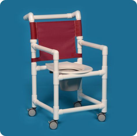 Pvc Rolling Shower Chair Buy Now Free Shipping