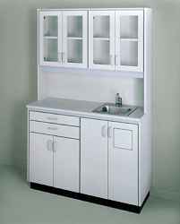 Medical Exam Room Cabinet And Sink Package