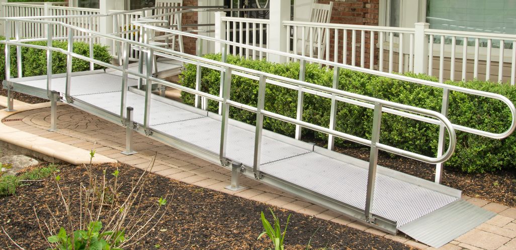 Aluminum Modular Wheelchair Ramp
