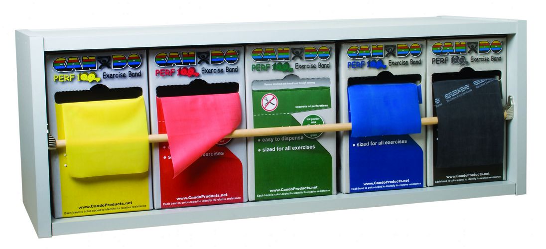 CanDo Exercise Band Storage And Dispensing Rack
