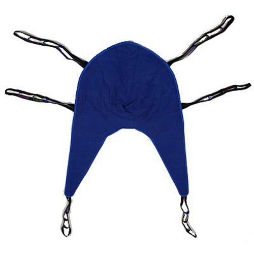 Invacare 6 Point Divided Leg Patient Lift Sling With Headrest