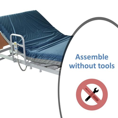 Invacare Etude Electric Hospital Bed Softform Premier Mattress Side Rails Bundle Includes Etude Hc