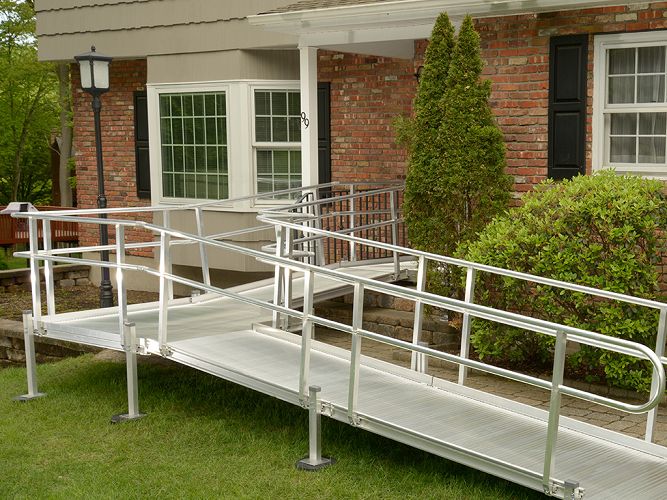 Liberty Aluminum Solid-Surface Modular Ramp