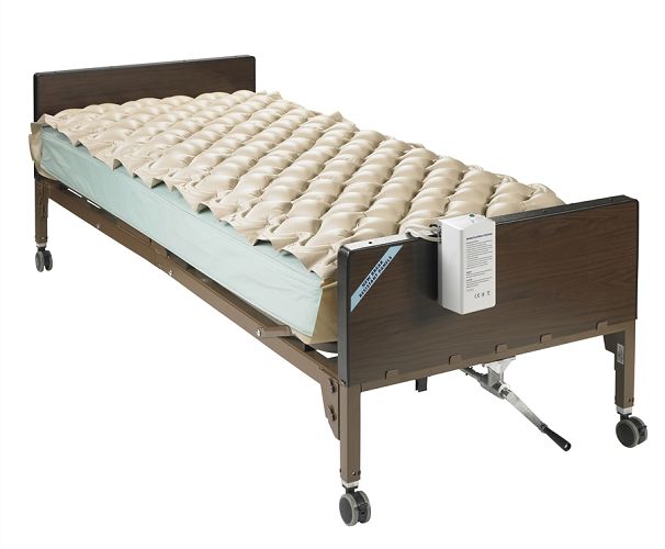 Drive Medical Med Aire Alternating Pressure Pump With Pad System Alternating Air Pressure Mattress Pad Pump And System